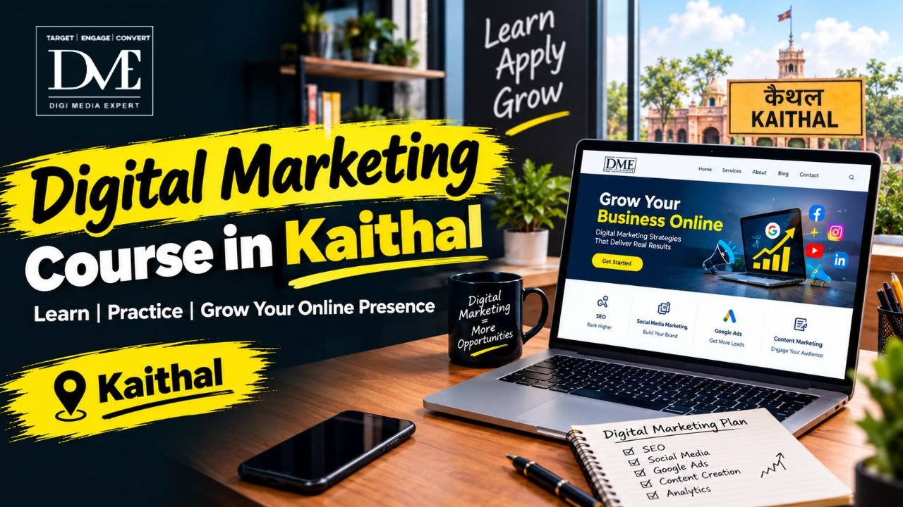 Digital Marketing Course in Kaithal by Digi Media Expert