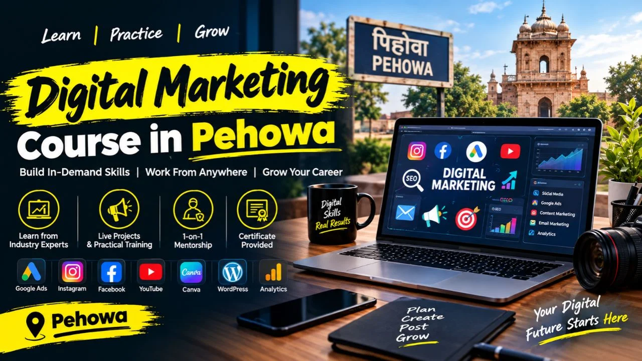 Digital Marketing Course in Pehowa by Digi Media Expert