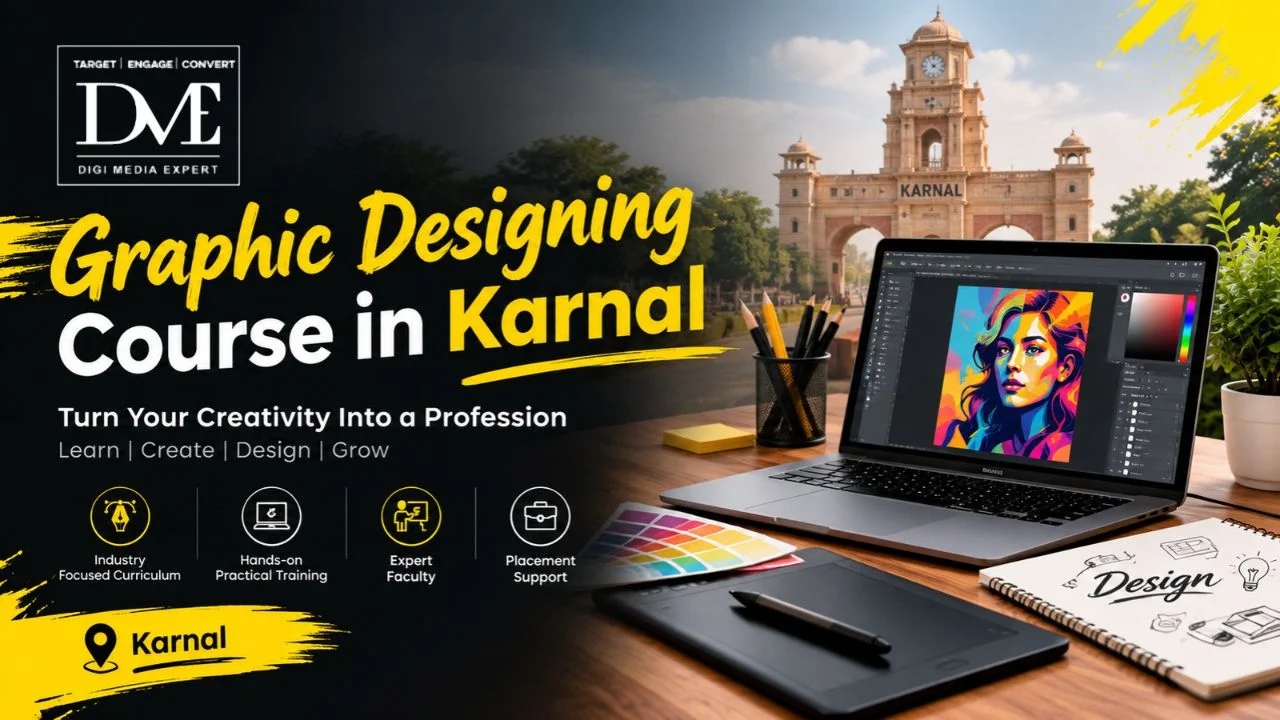Graphic Designing Course in Karnal by Digi Media Expert