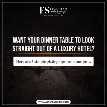 5 Star Catering Graphics Design