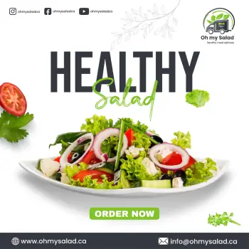 oh My Salad Graphics Design