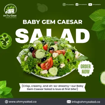 Oh My Salad Graphics Design