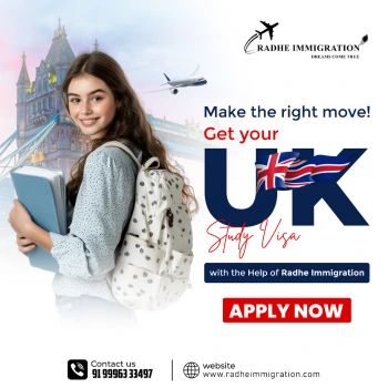 Radhe Immigration Graphics Design