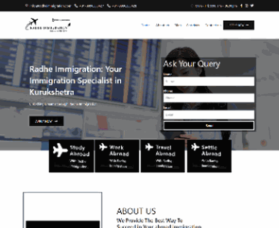 Radhe Immigrtion portfolio image