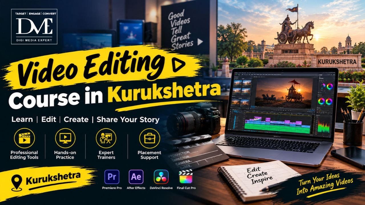 Video Editing Course in Kurukshetra by Digi Media Expert