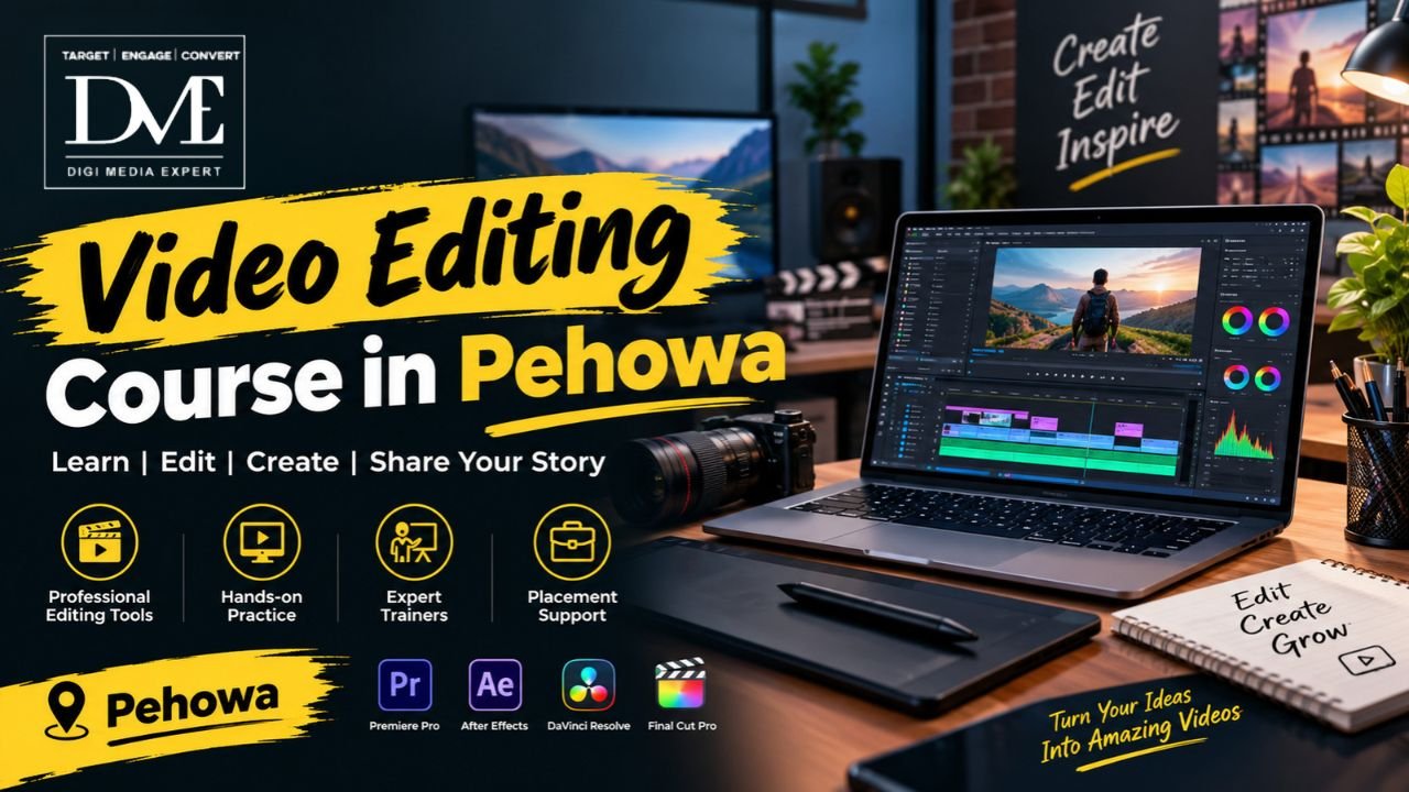 Video Editing Course in Pehowa by Digi Media Expert