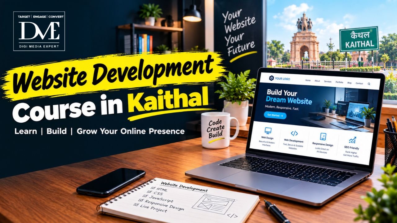 Website Development Course in Kaithal by Digi Media Expert