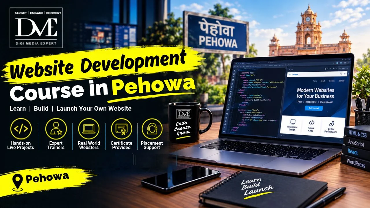 Website Development Course in Pehowa by Digi Media Expert